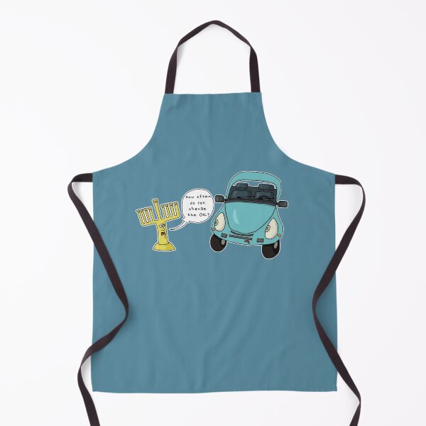 Item preview, Funny Hanukkah Car Oil Change Sticker | Menorah Auto Pun Art designed and sold by MyxaART.