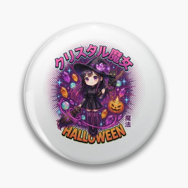 Item preview, Crystal Witch T-Shirt | Amethyst Moon Magic Halloween Graphic Tee v20 designed and sold by DarylWelsh2024.