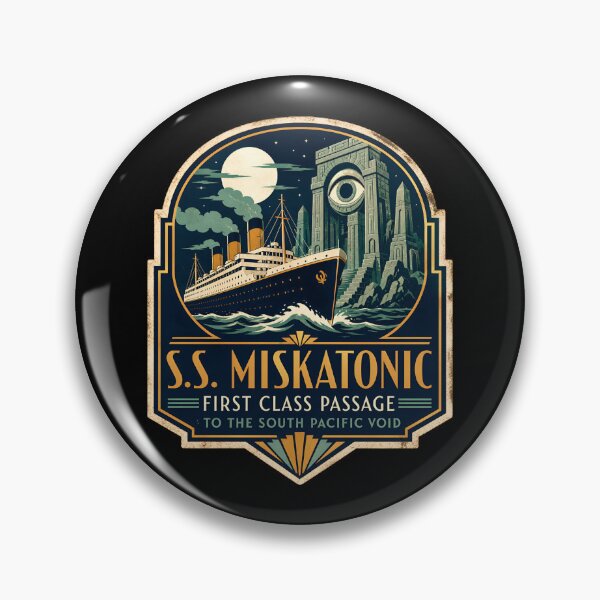 Item preview, H.P. Lovecraft S.S. Miskatonic Void Voyage designed and sold by Fenay Designs.