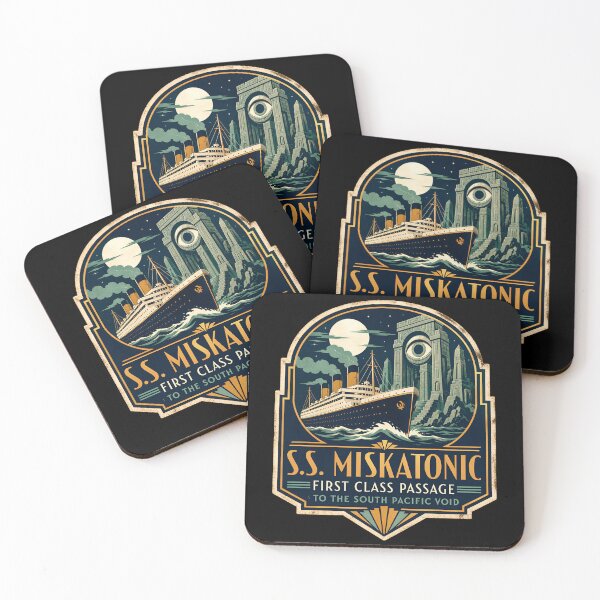 Item preview, H.P. Lovecraft S.S. Miskatonic Void Voyage designed and sold by Fenay Designs.