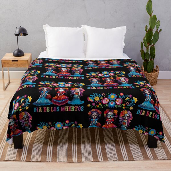Item preview, Colorful Dia de los Muertos Celebration Art designed and sold by cerima.