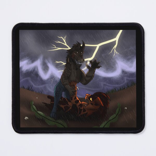 Item preview, Mythical Creatures in Stormy Battle designed and sold by J-Mindful.