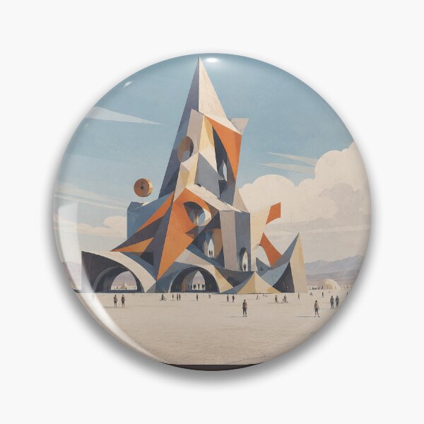 Item preview, Giant Surreal Art Installation at a Desert Arts Festival designed and sold by MoonSkyArt.