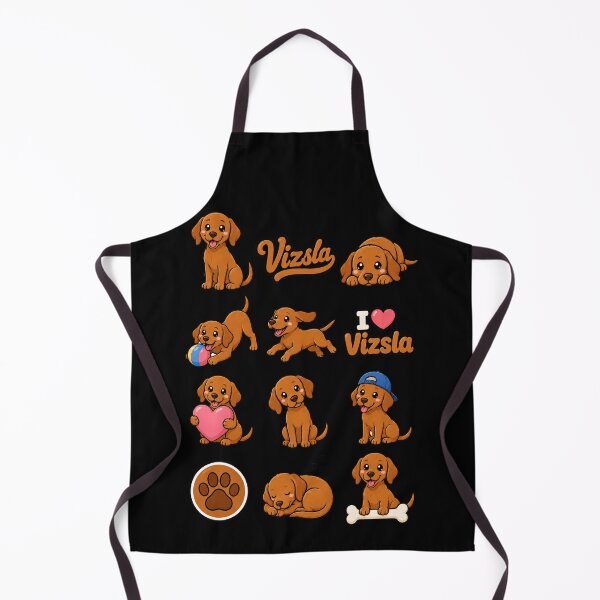 Item preview, Cute Vizsla stickers and apparel design designed and sold by rafaeltto.