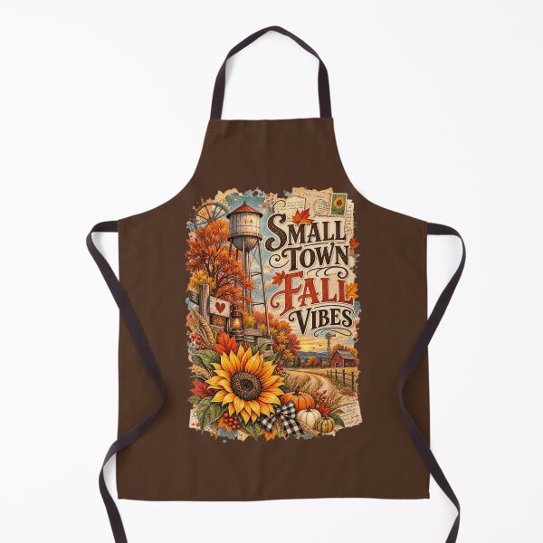 Item preview, Small Town Fall Vibes Rustic Autumn Country Farmhouse Graphic designed and sold by PACS0011.