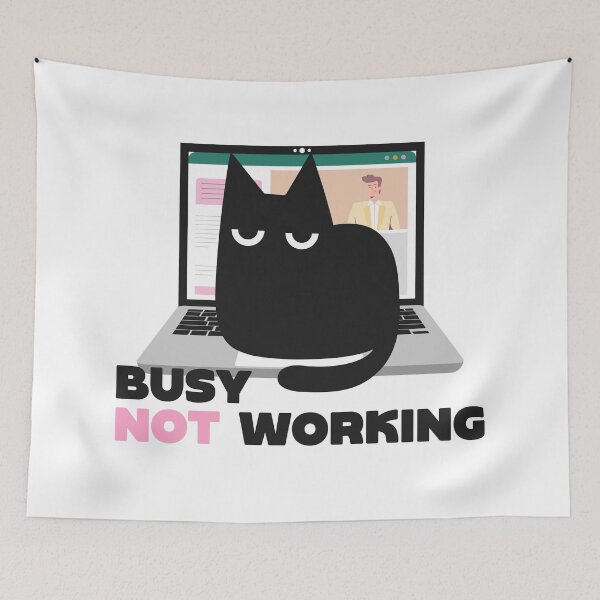 Item preview, Pishat: Busy NOT working designed and sold by EE-DÉ .
