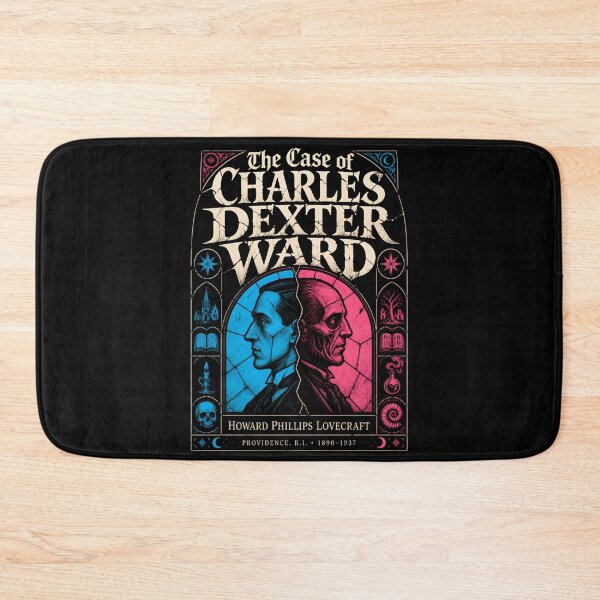 Item preview, H.P. Lovecraft Charles Dexter Ward Split Portrait designed and sold by Fenay Designs.