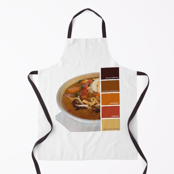 Item preview, Laksa Paint Colours: jam of chilli fish designed and sold by jkscstick.