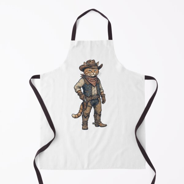Item preview, Vintage Western Cowboy Cat designed and sold by SOUFIANE1991.