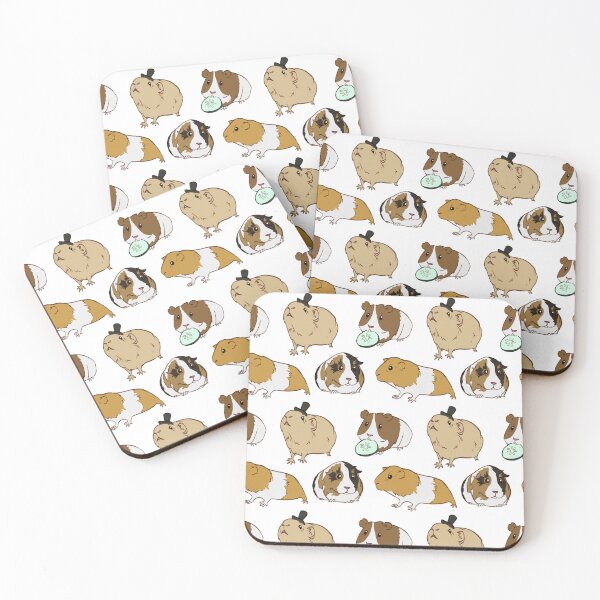 Item preview, Guinea Pigs pattern designed and sold by EllenorMererid.
