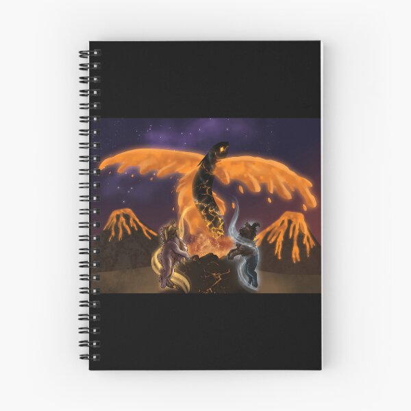 Item preview, mythical volcanic battle of fire and smoke designed and sold by J-Mindful.