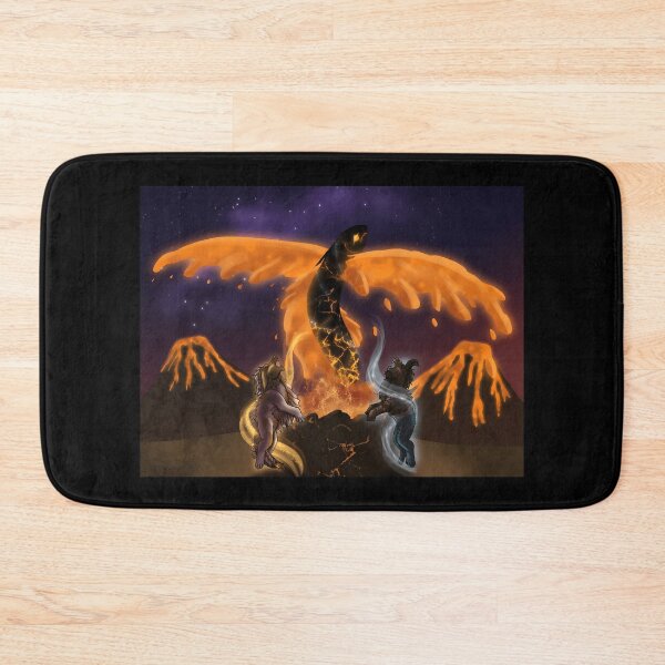 Item preview, mythical volcanic battle of fire and smoke designed and sold by J-Mindful.