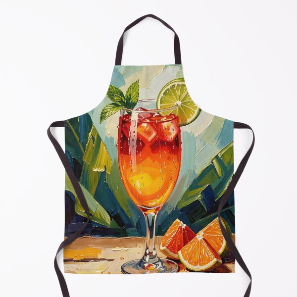 Item preview, Tropical Summer Cocktail  designed and sold by Serene Strokes Art.