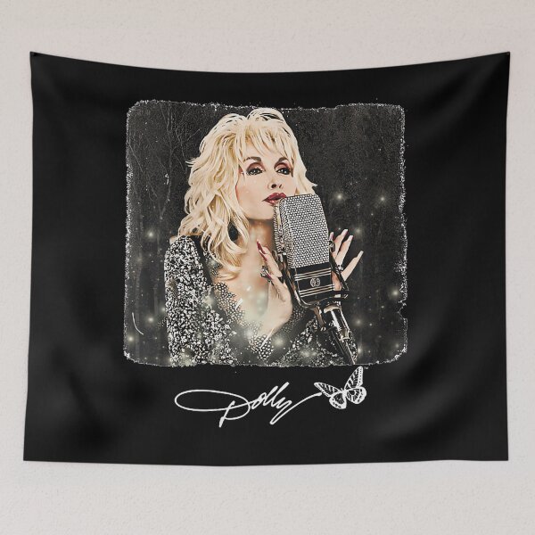 Item preview, Dolly Parton On The Mic Country Music designed and sold by LouisaOReilly.