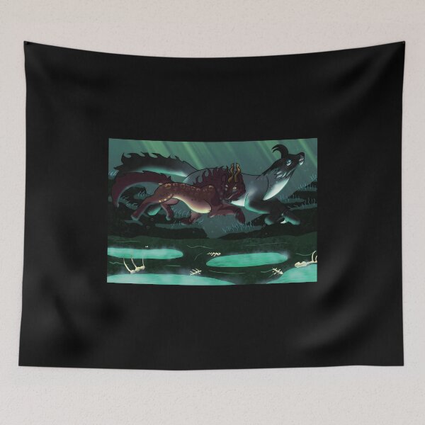 Item preview, Mythical Creatures Swimming Underwater designed and sold by J-Mindful.