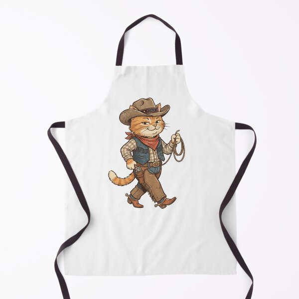 Item preview, Vintage Western Cowboy Cat designed and sold by SOUFIANE1991.
