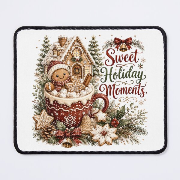 Item preview, Sweet Holiday Moments Cozy Gingerbread Christmas designed and sold by DYAFLK.