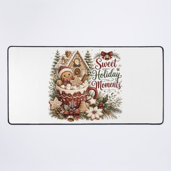 Item preview, Sweet Holiday Moments Cozy Gingerbread Christmas designed and sold by DYAFLK.