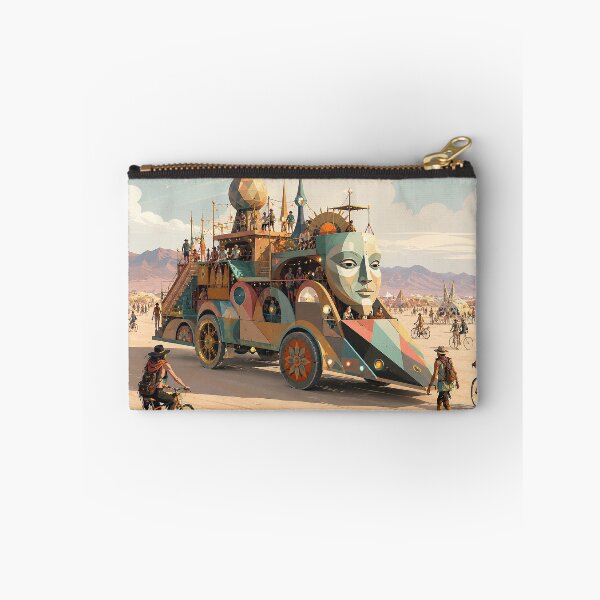 Item preview, Futuristic Art Car Traveling Across Desert Festival Playa designed and sold by MoonSkyArt.
