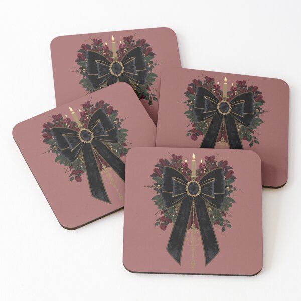 Item preview, Gothic Christmas Black Velvet Bow 5 designed and sold by Girly-Universe.