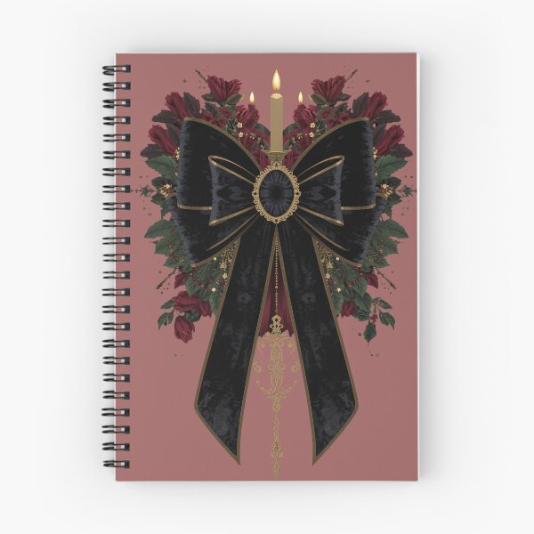Item preview, Gothic Christmas Black Velvet Bow 5 designed and sold by Girly-Universe.