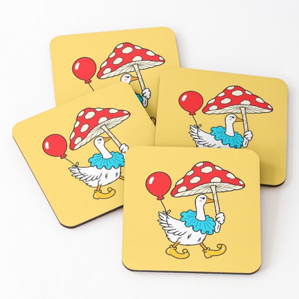Item preview, Clown Silly Goose. Goose Mushroom Circus. designed and sold by CoCoArt-Ua.