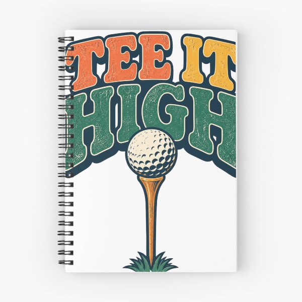 Item preview, Tee It High – Retro Golf Ball on Tee designed and sold by EastEndTownie.