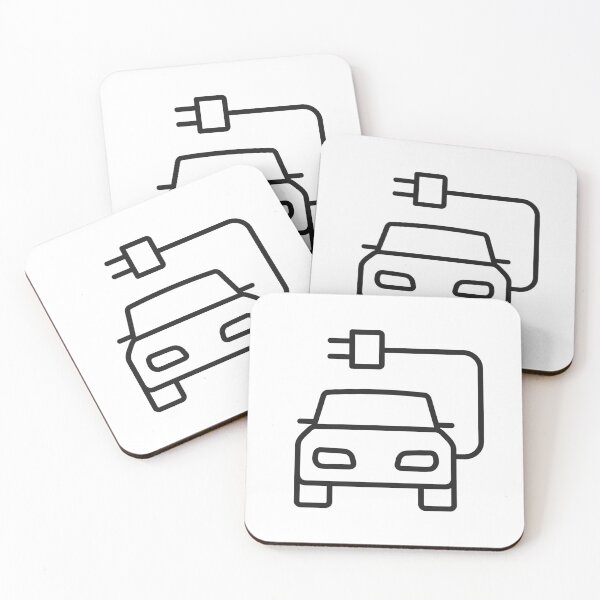 Item preview, Electric Car Charging Line Icon designed and sold by VectorForge Studio.