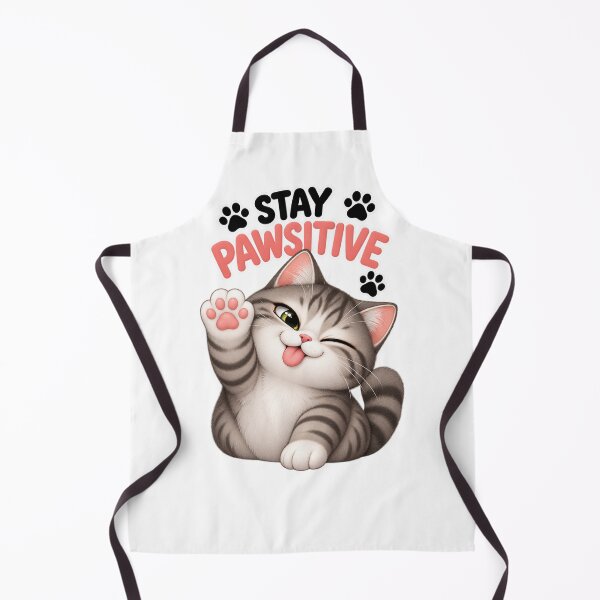 Item preview, Stay Pawsitive Cute Cat Funny Cat Lover designed and sold by an-items.