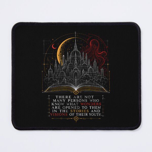Item preview, H.P. Lovecraft Wonders of Youth Cosmic Library designed and sold by Fenay Designs.