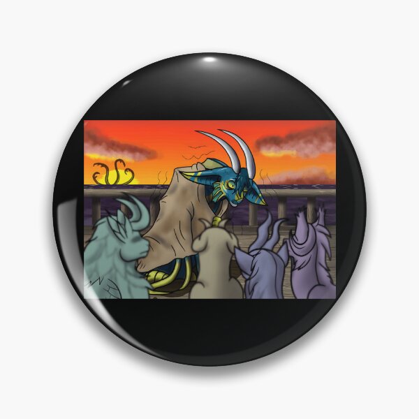 Item preview, Mythical Creature Encounter at Sunset designed and sold by J-Mindful.