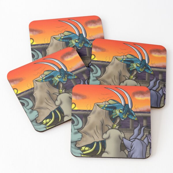Item preview, Mythical Creature Encounter at Sunset designed and sold by J-Mindful.