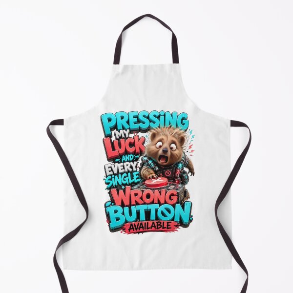 Item preview, Pressing My Luck And Every Single Wrong Button Available Hedgehog designed and sold by Sovereign Supply Co..