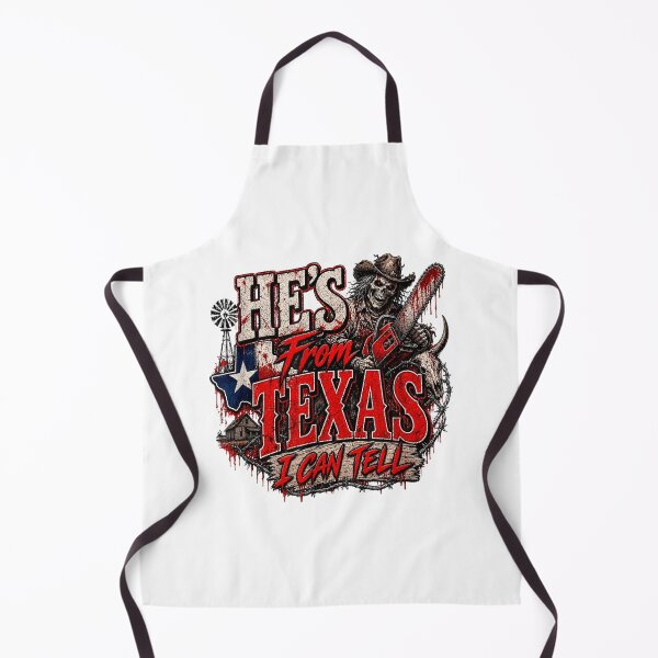 Artikelvorschau, Er kommt aus Texas, das kann ich erkennen. Kettensägen-Horror-Halloween. entworfen und verkauft von 3INEKMIZAN.