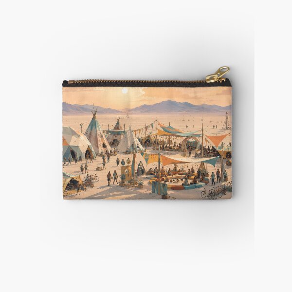 Item preview, Creative Theme Camp in a Temporary Desert Festival City designed and sold by MoonSkyArt.