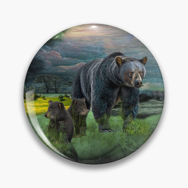 Item preview, Bears Roaming Under Dramatic Skies designed and sold by Patricia Brown.
