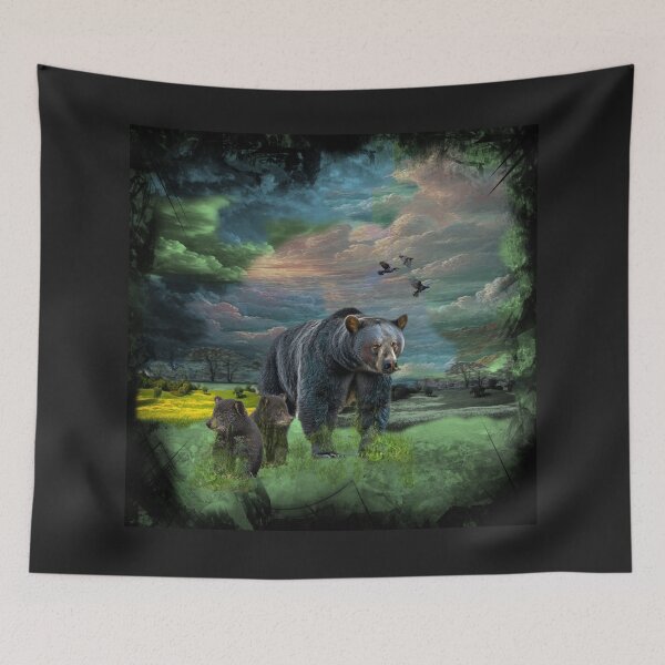 Item preview, Bears Roaming Under Dramatic Skies designed and sold by Patricia Brown.