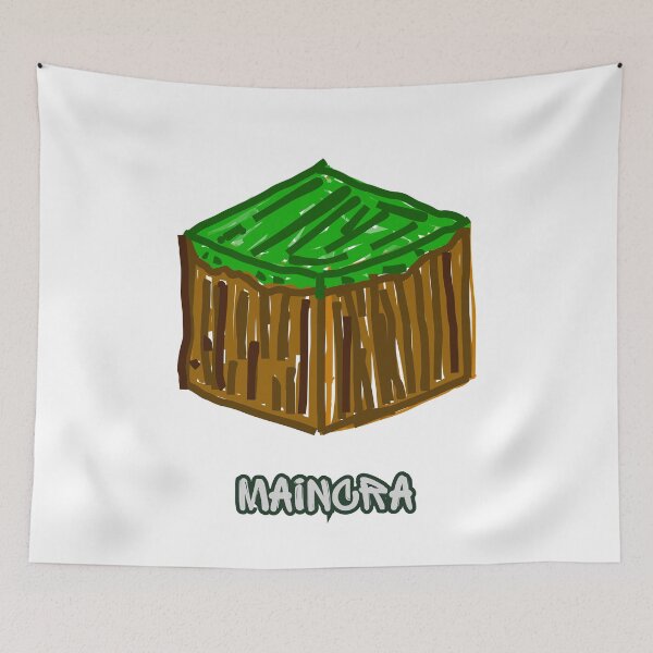 Aperçu de l'œuvre MAINCRA - MINECRAFT mal dessiné créée et vendue par Code6Coffee.