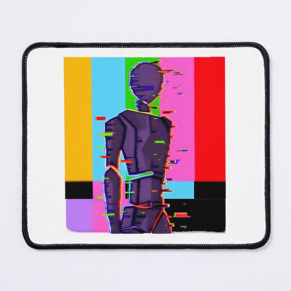 Item preview, Eerie Glitch Art | Spooky Horror Game Fan Design | Creepy Character Illustration For Gamers | Perfect Gift For You And Friends designed and sold by MissRiahGames.