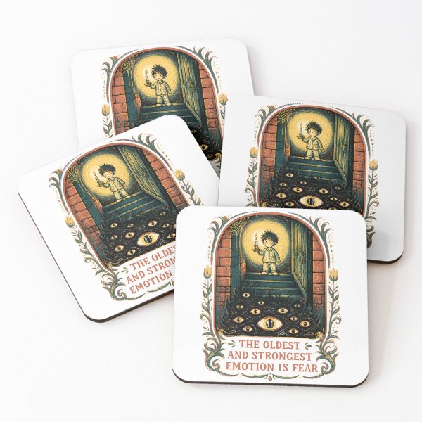 Item preview, H.P. Lovecraft Oldest Emotion Is Fear designed and sold by Fenay Designs.