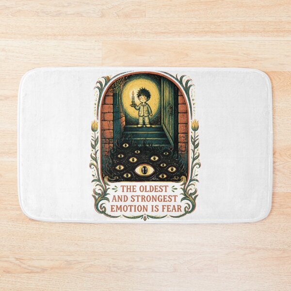 Item preview, H.P. Lovecraft Oldest Emotion Is Fear designed and sold by Fenay Designs.