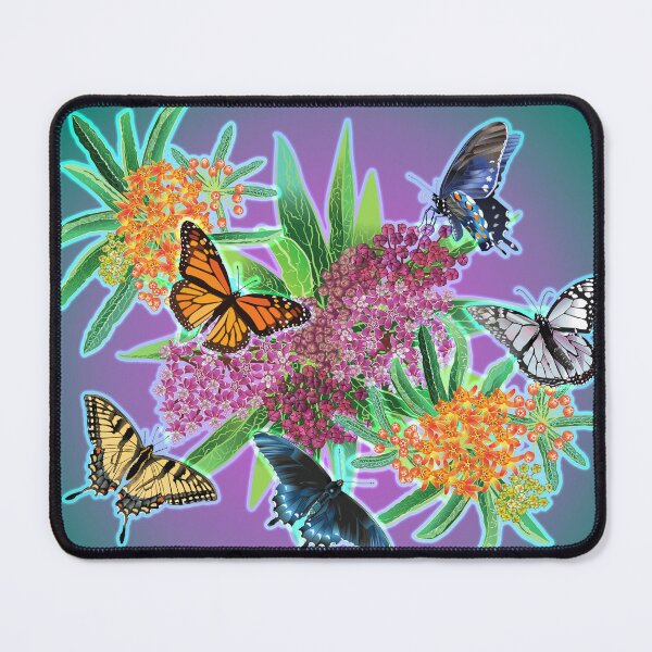 Item preview, Milkweeds and Butterflies designed and sold by Jedi-Artist.