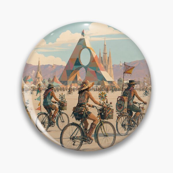 Item preview, Decorated Bicycles at a Desert Arts Festival designed and sold by MoonSkyArt.