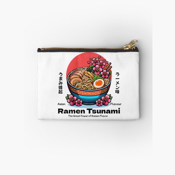 Item preview, Ramen Tsunami Asian Food Cherry Blossom Japan designed and sold by Loona97.