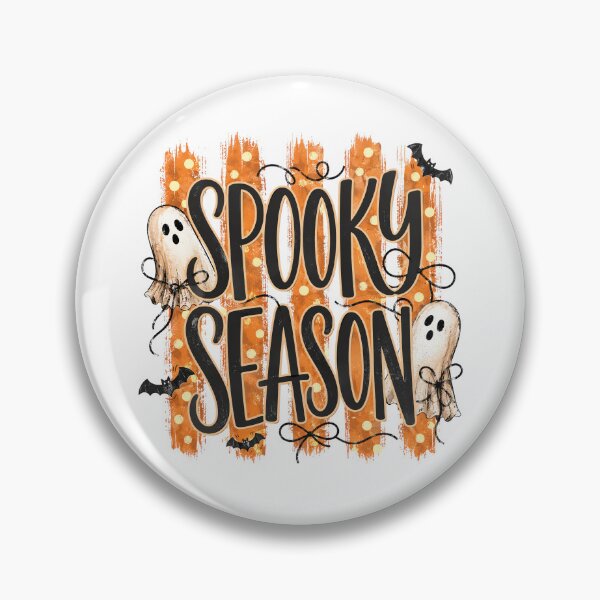 Item preview, Spooky Season Bold Halloween Brush Art designed and sold by CleanDecor.