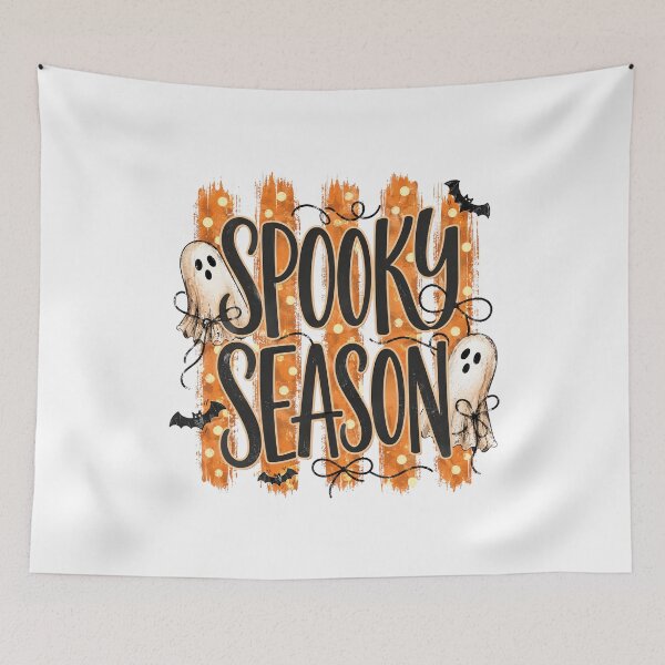 Item preview, Spooky Season Bold Halloween Brush Art designed and sold by CleanDecor.