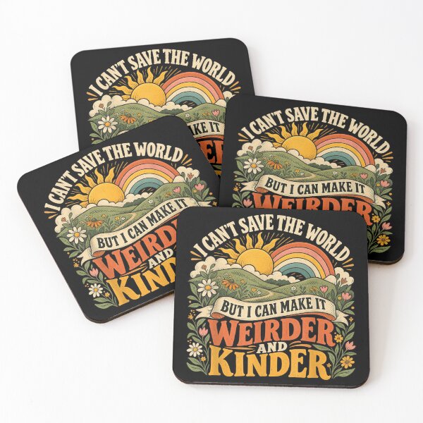 Item preview, Can't Save The World But I Can Make It Weirder Kinder designed and sold by SamWoodrt.