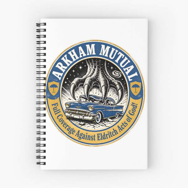 Item preview, H.P. Lovecraft Arkham Mutual Eldritch Insurance designed and sold by Fenay Designs.
