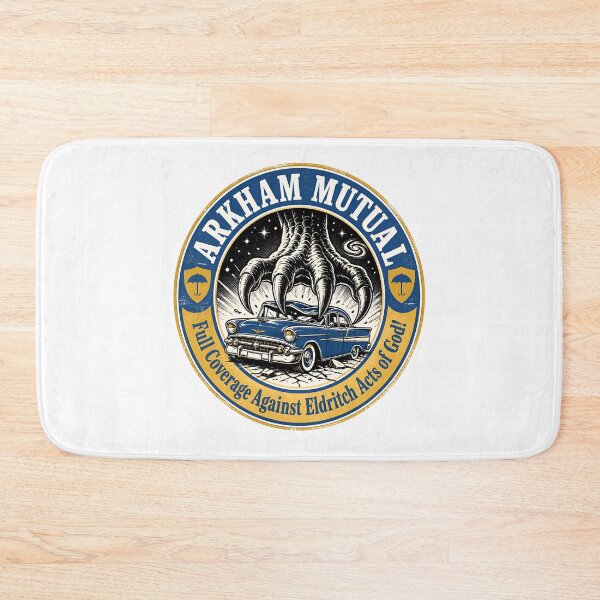 Item preview, H.P. Lovecraft Arkham Mutual Eldritch Insurance designed and sold by Fenay Designs.