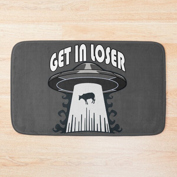 Item preview, Get In Loser Funny UFO Design designed and sold by Jaudaux Designs.